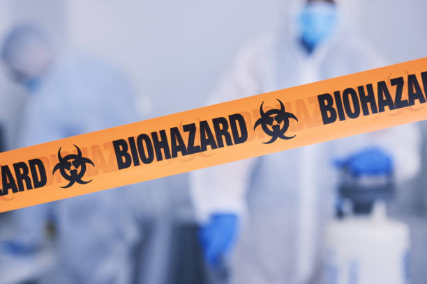Professional Infectious Disease Decontamination technician working in Bridgeport, IL